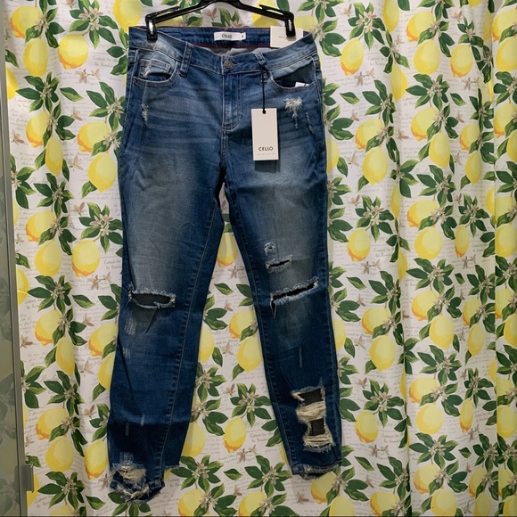 Ripped Jeans size 9 - Picture 4 of 9